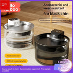 PetiClub Wireless Stainless Steel Pet Water Fountain for Cats & Dogs