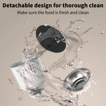 Detachable kitchen component with water splashes on a beige background