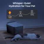automatic pet drinking fountain for cats and dogs under 10kg