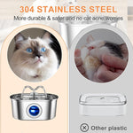 premium pet hydration fountain with replaceable filter system