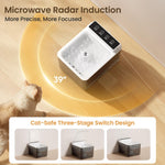 rechargeable pet water dispenser for cats and small dogs