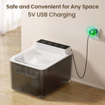 wireless pet water dispenser with 72 hour battery life